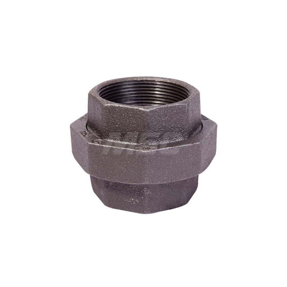 VALUE COLLECTION Value Collection B342 100 Black Threaded Union 4 Inches
