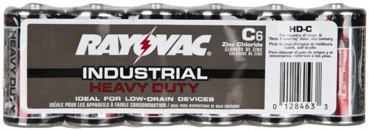 RAYOVAC HD-C BATTERIES