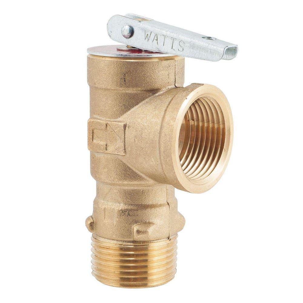 Watts 0556050 Series LF4L 3-4 in. Copper Alloy MNPT x FNPT 150# Relief Valve