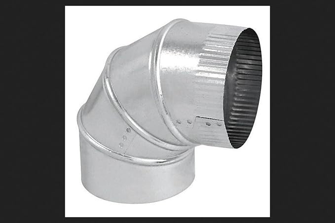 IMPERIAL Imperial GV0296-C 90 Degree Furnace Pipe Elbow 6 in (90 Degree)