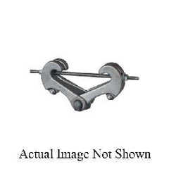 Anvil 500345541 Fig 228 Universal Beam Clamp With Upper Nut Right-Hand Thread, 3/8 In Rod, 1.031 In Thk Flange, 11500 Lb Load, Forged Steel, Galvanized