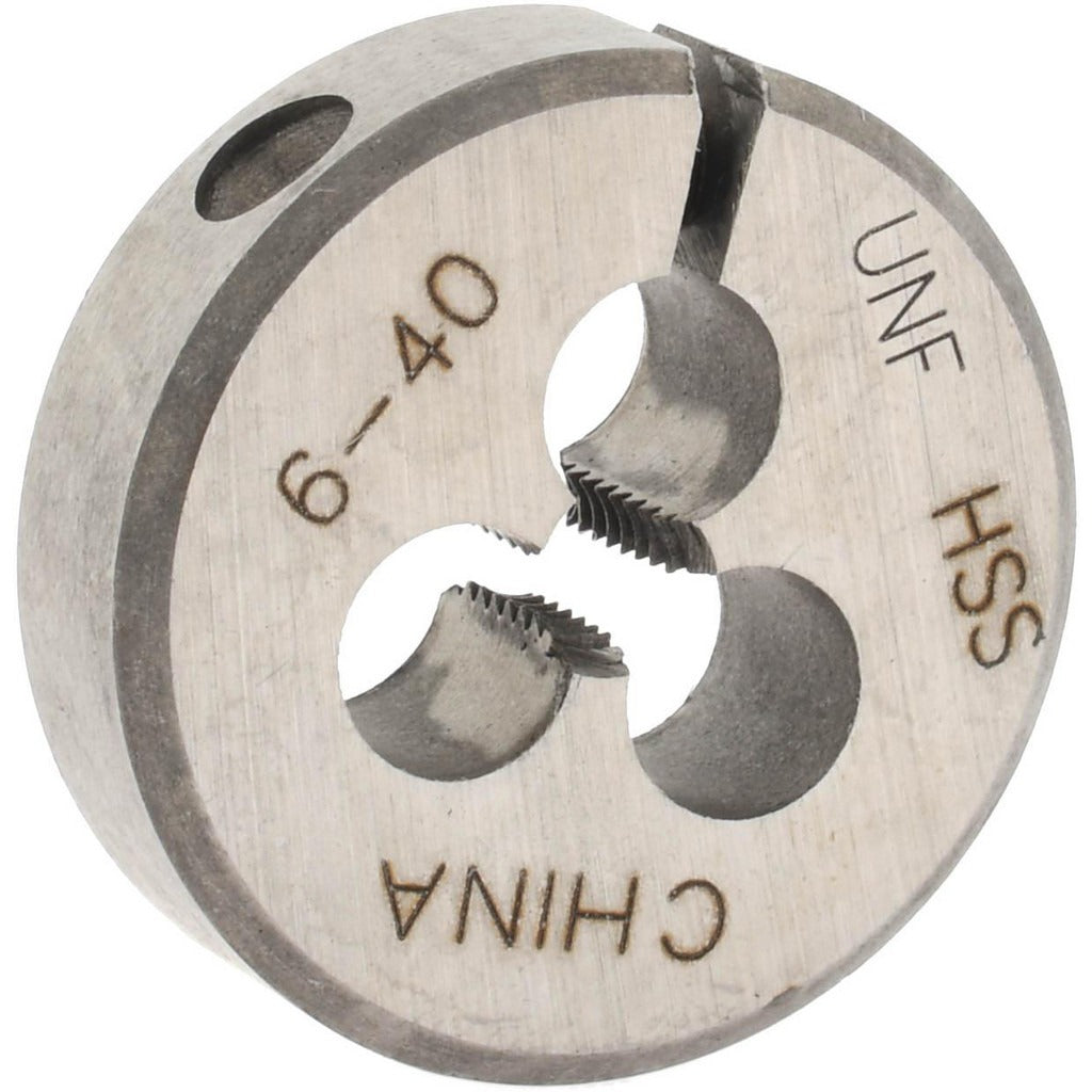 VALUE COLLECTION Value Collection 314-1024 Round Die 6-40 Unf Hss