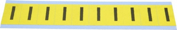 STRANCO Stranco SB4-I Letter I Label Vinyl Removable Adhesive