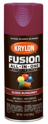 KRYLON Krylon K02704007 Fusion All-in-one Gloss Spray Paint 12 Oz