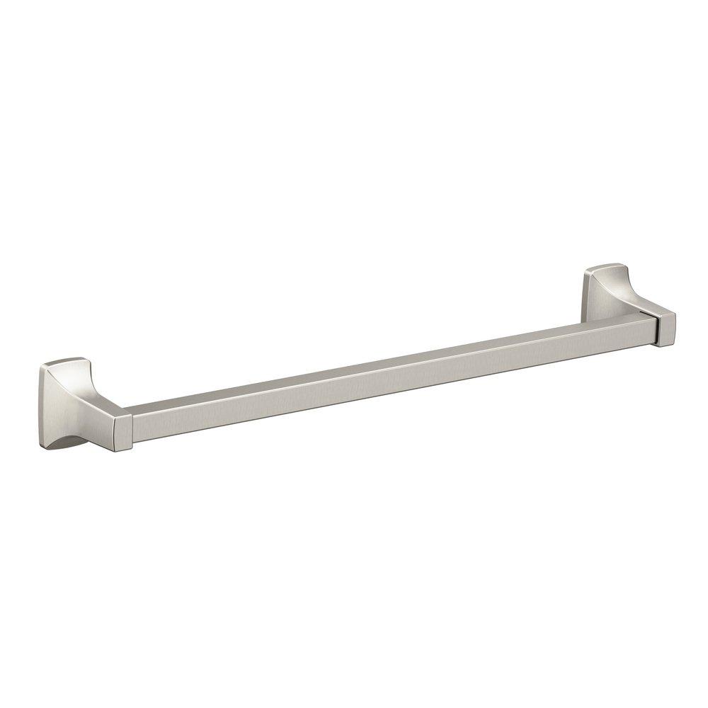 Moen P5118BN Contemporary 18 in. Towel Bar in Brushed Nickel