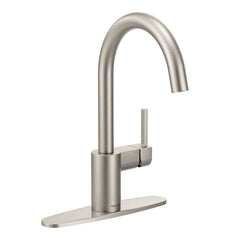 Moen 7365SRS Align Single Handle Kitchen Faucet in Spot Resist Stainless