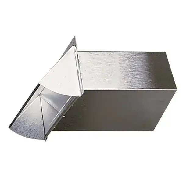 DEFLECTO Deflecto dawc Wall Cap Spring Damper 3-1/4x10 in