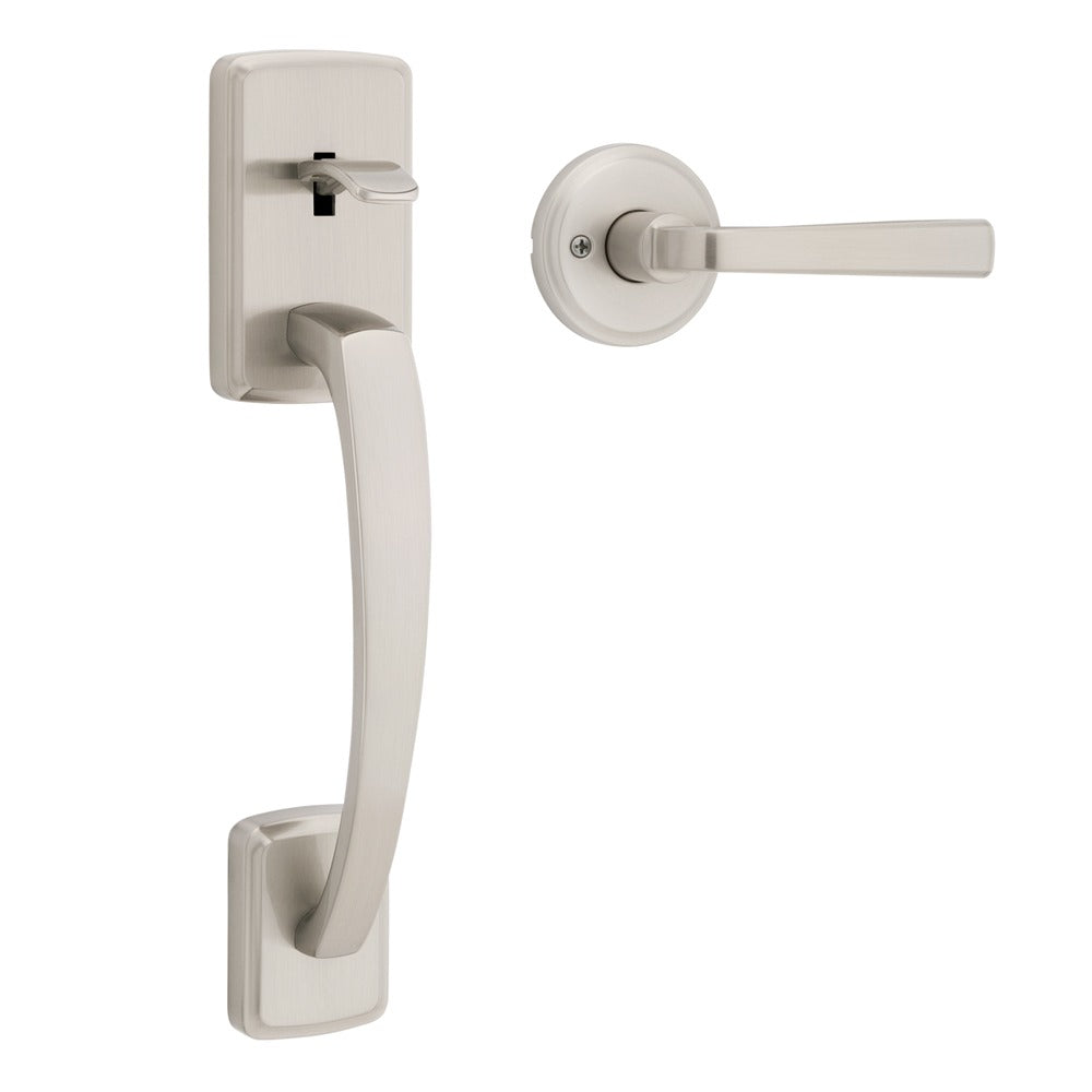 KWIKSET Kwikset 815BFHXTDL-15 Passage Handleset Satin Nickel