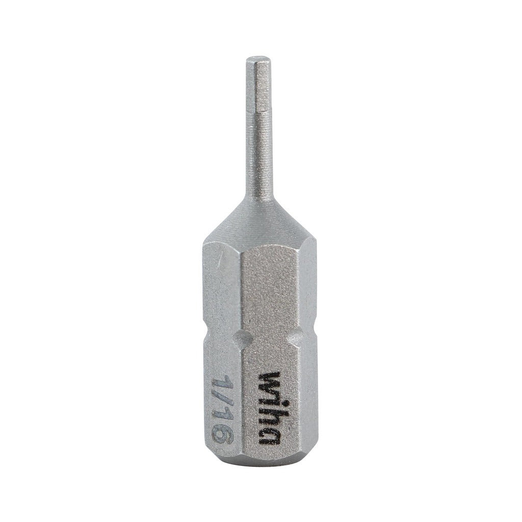 WIHA Wiha 71326 Hex Insert Bit 1/4 in Drive Impact Rated
