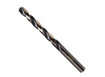 Irwin 3019025B Black/Gold HSS Fractional Drill Bit, 25/64 in