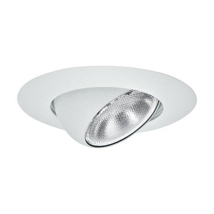 ELITE LIGHTING Elite Lighting B602WH Eyeball Trim 6 in (30 degree tilt)