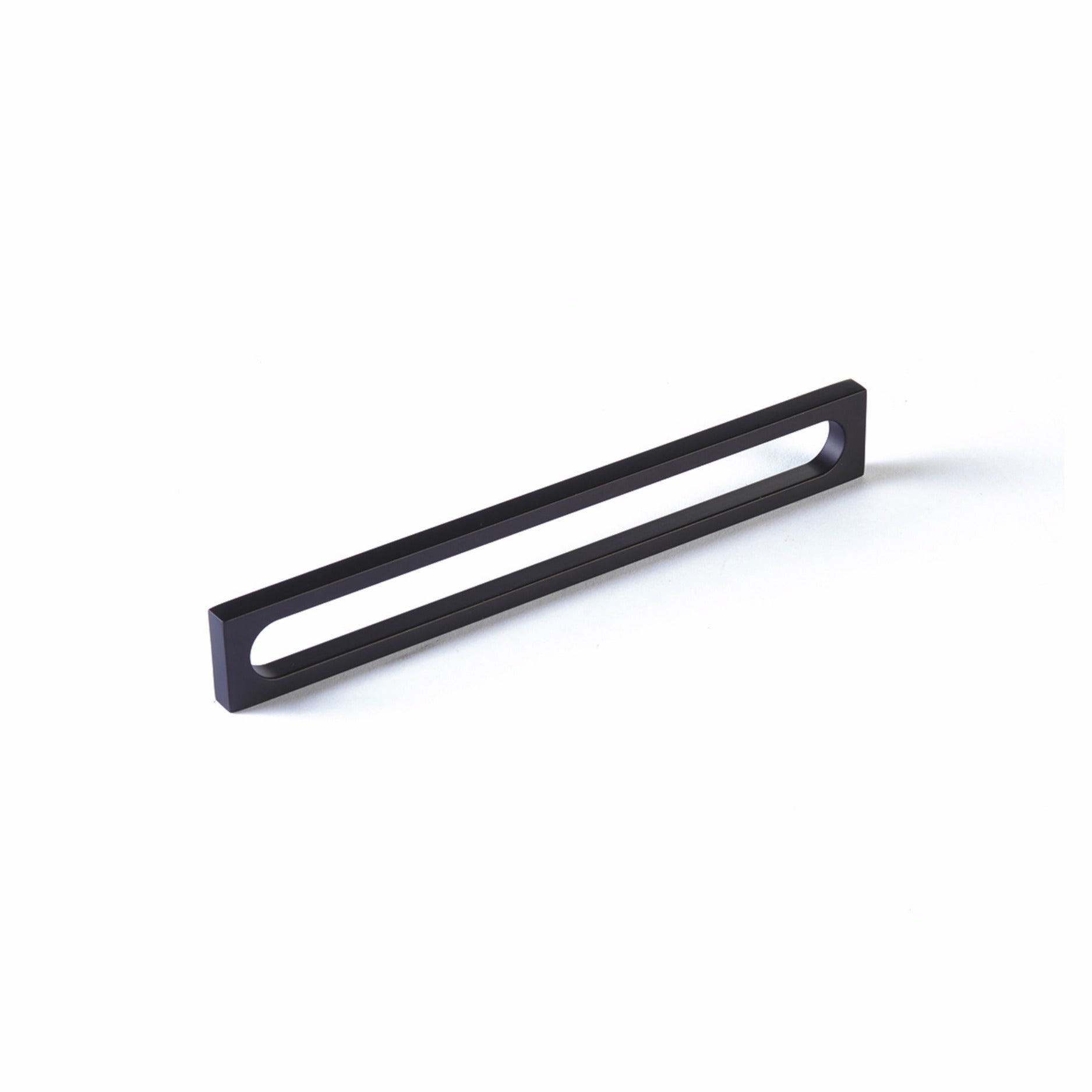 SCHAUB Schaub 10034-MB Oval Slot Cabinet Pull Matte Black