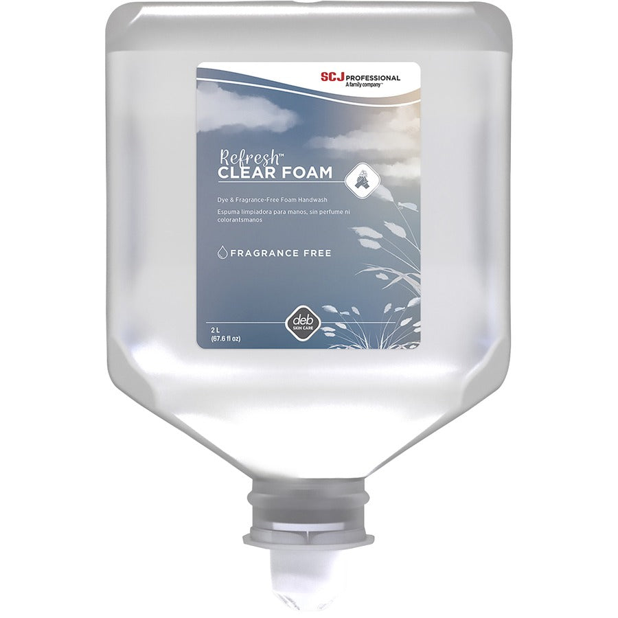 SC JOHNSON Sc Johnson CLR2LT Refresh Clear Foam Hand Cleaner 2 Liter Refill