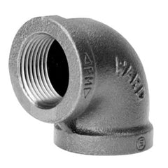 Ward Manufacturing D.BML 90 Deg Pipe Elbow 1/2 In FNPT 150 lb