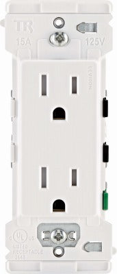 LEVITON Leviton B02-E5325-0SW 15A Tamper Resistant Outlet White 10pk