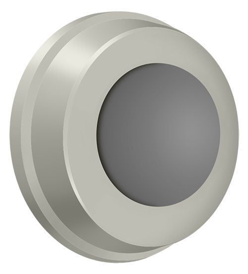 DELTANA Deltana WB100U15 Flush Bumper 1in Satin Nickel