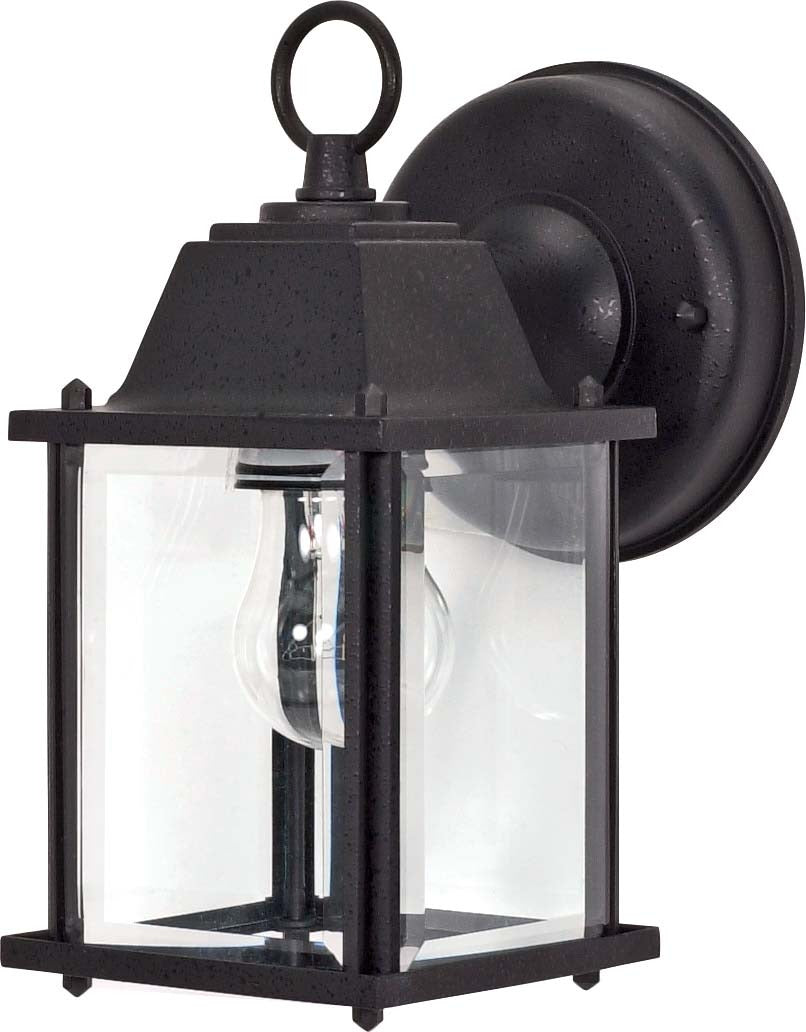 SATCO-NUVO Satco-Nuvo 60/638 One Light Outdoor Wall Mount Small Cube Lantern 60W (60-638)