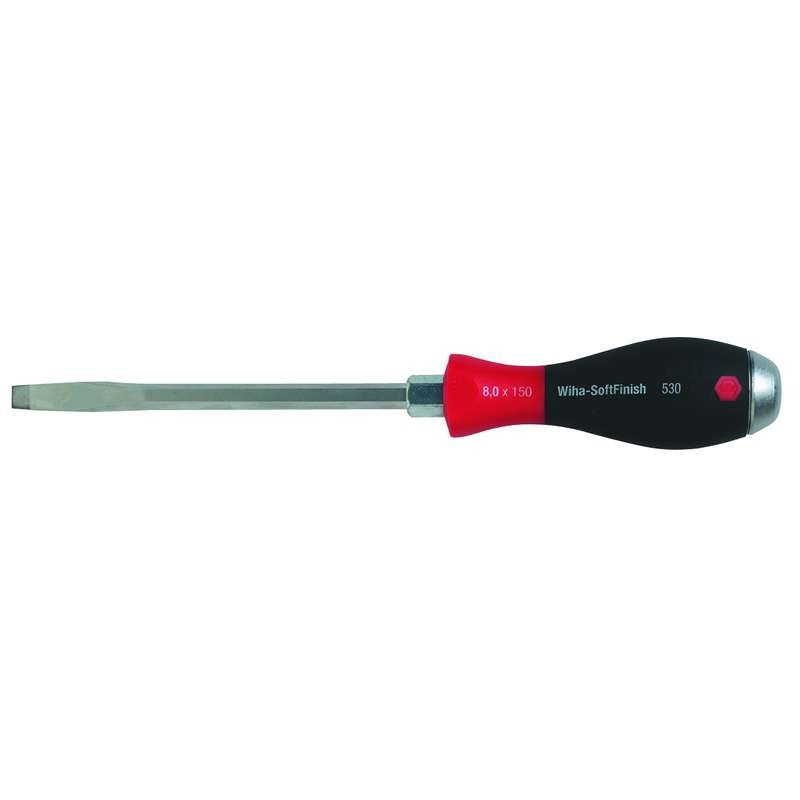 WIHA Wiha 53040 SoftFinish XHeavy Duty Slotted Screwdriver 12.0mm