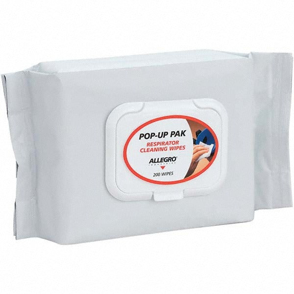 ALLEGRO INDUSTRIES Allegro 1001-200PU Facepiece Alcohol Cleaning Wipes 200ct