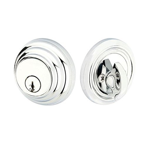 EMTEK Emtek 8455US15A Single Cylinder Deadbolt Satin Nickel