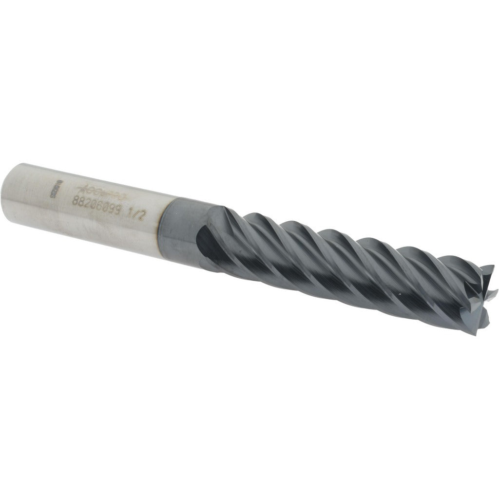 ACCUPRO Accupro 12183883 Square End Mill 1/2 in 6 Flute Solid Carbide