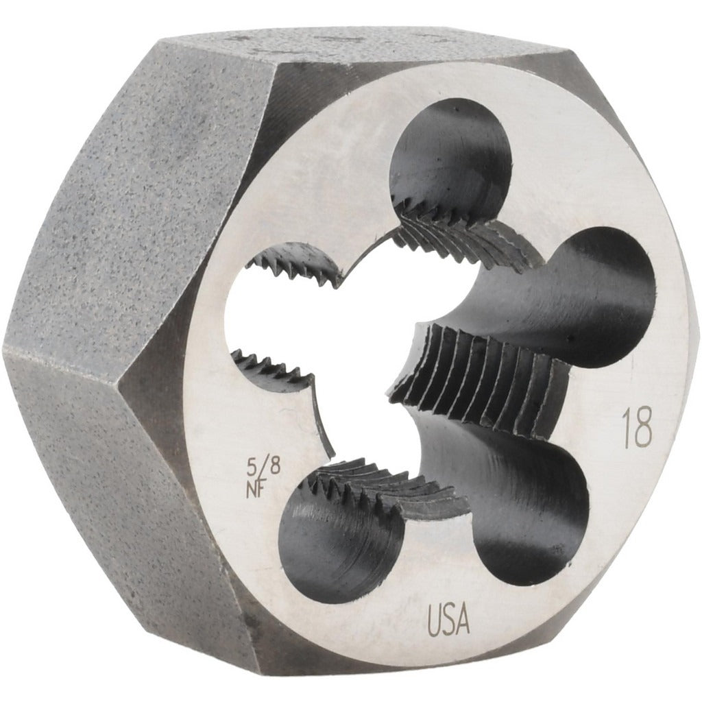CLE-LINE Cle-line C65615 Hex Rethreading Die 5/8-18 Unf