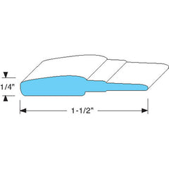 GASKET SILICONE PER FOOT 1702190-S / 4 for Delfield