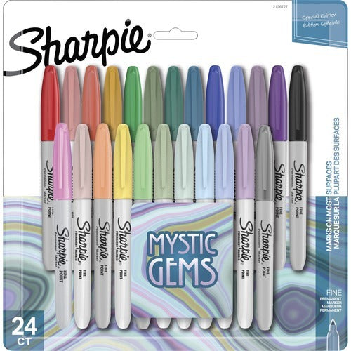 SHARPIE Newell Brands SAN2136727 Fine Permanent Markers 24-pack