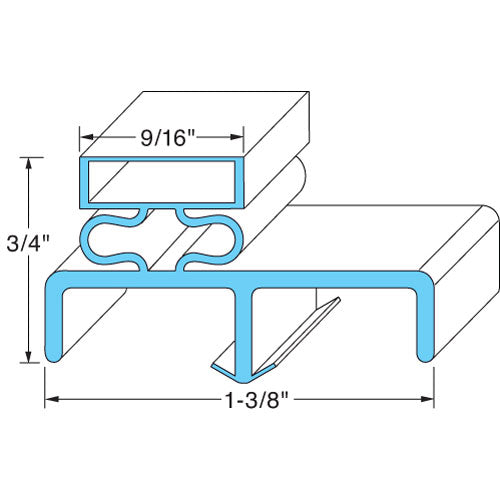 Door gasket VT50359405 for Victory  VICVT50359405