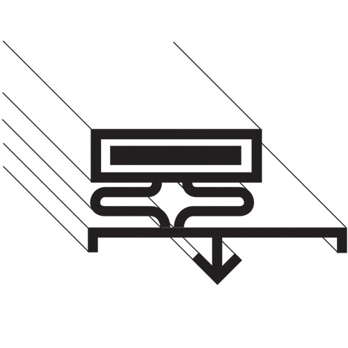 DOOR GASKET 13580 for McCall MCL13580