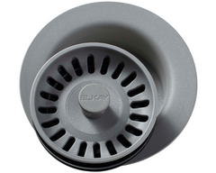 Elkay LKQD35GS Polymer Disposal Flange with Removable Basket Strainer Greystone