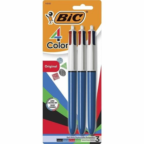 BIC Bic BICMMP31 4-color Retractable Ballpoint Pen 1.0mm