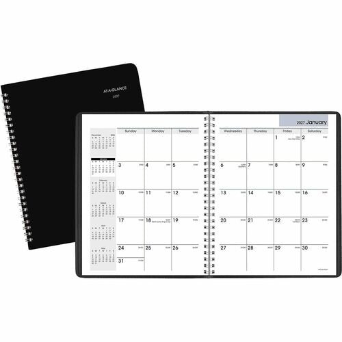 AT-A-GLANCE At-a-glance AAGG40000 Monthly Planner Wire Bound