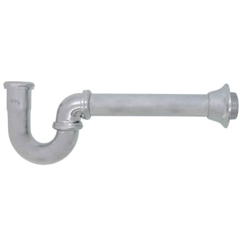 EVERFLOW EVERFLOW 12818 P Trap 1-1/2 inch Less CO 17 ga Utility/Milwaukee Chrome-Plated