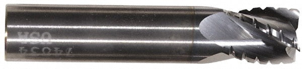 HERTEL Hertel 2500496 Roughing End Mill 1/4 in 4 Flute Solid Carbide