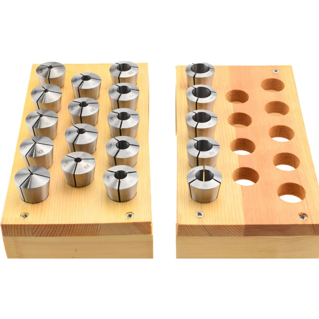 VALUE COLLECTION Value Collection 231-2119 R8 Collet Set 19 Piece
