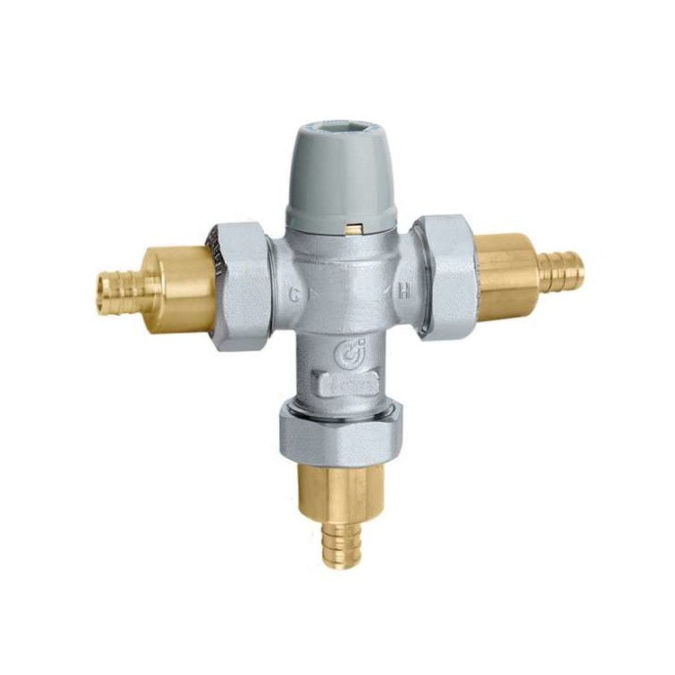 Caleffi 521301A Body Replacement No Fittings 2 Cv for Adjustable Thermostatic Mixing Valve 5213