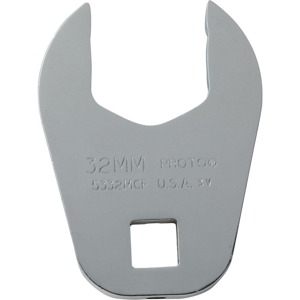 PROTO Proto J5332MCF Open End Crowfoot Wrench Chrome Metric