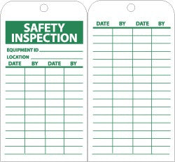 ACCUFORMNMC Accuformnmc RPT170 Lockout Safety Inspection Tag 25 Pack