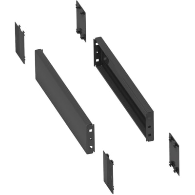 Schneider Electric NSYSPS4100SD 2 Side Panels for Plinth 400x100mm Sheet Steel RAL 7022