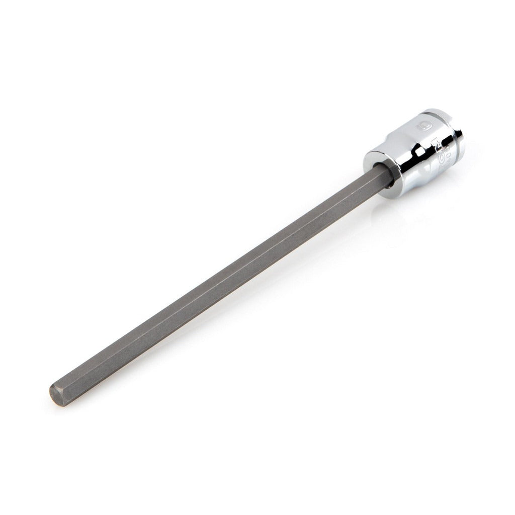 TEKTON Tekton SHB13406 Long Hex Bit Socket 3/8 in Drive 6 Mm