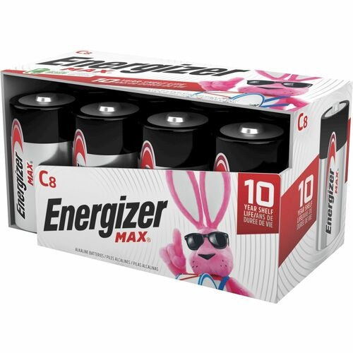 ENERGIZER Eveready Battery Co Inc EVEE93FP8 Alkaline C Battery 8-pack