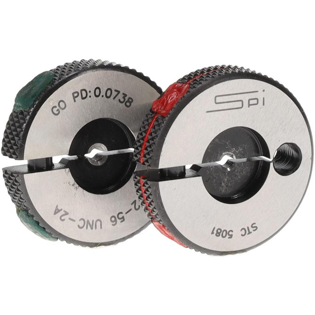 SPIROTHERM Spi 23-119-1 Threaded Ring Gage 2-56 Class 2A Go No Go