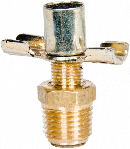 PARKER Parker DC606-4 Drain Cock Shutoff Valve 1/4-18 Nptf Brass