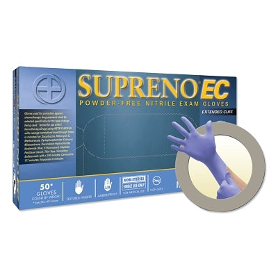 Microflex SEC375M Nitrile Disposable Gloves Medium 500 Pack