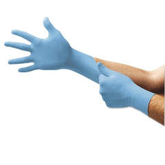 Microflex XC-310-M Nitrile Disposable Gloves Medium Blue, 250 Pack