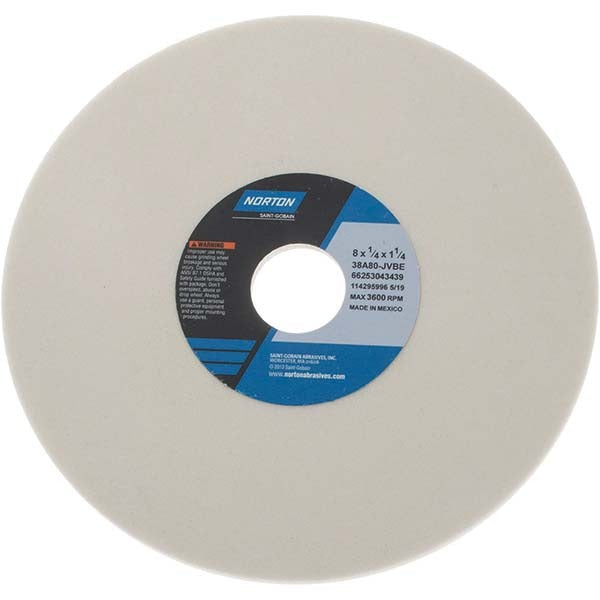 NORTON Norton 66253043439 Surface Grinding Wheel 8in 80 Grit