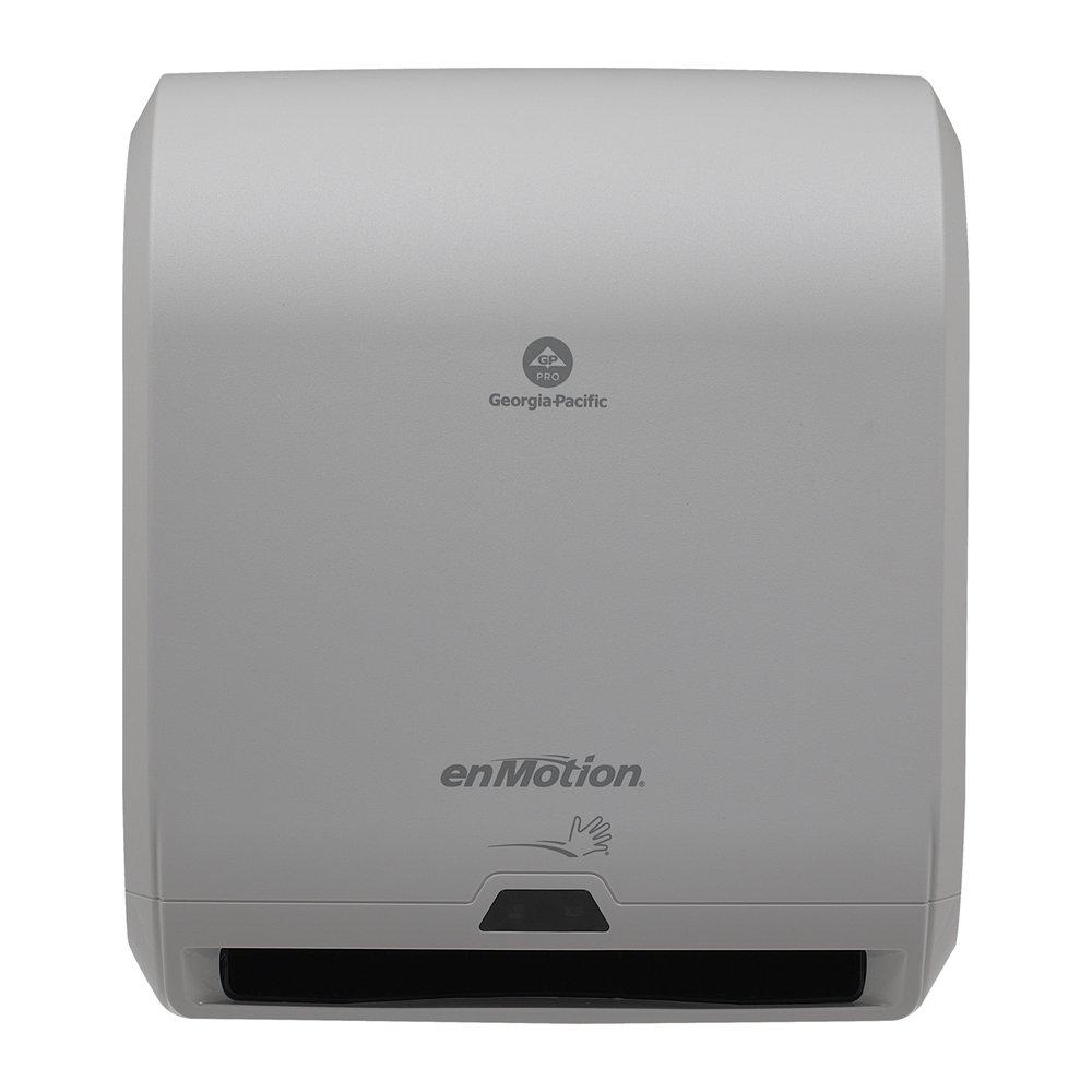 Georgia-Pacific 59460A enMotion 17-3/10 in. Automated Touchless Roll Paper Towel Dispenser in Grey