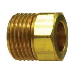 MIDLAND INDUSTRIES Midland Industries 12016 Brass Hex Nut 3/8 in Male Inverted Flare
