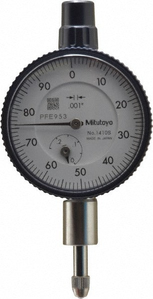 MITUTOYO Mitutoyo 1410A Dial Drop Indicator 0.001 in Graduation